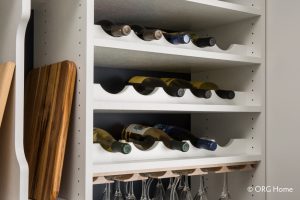 wine bottle storage